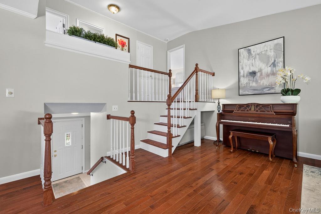 11 Oakridge Road White Plains, NY 10607 - Photo 10 of 34 another view of living room with hardwood flooring