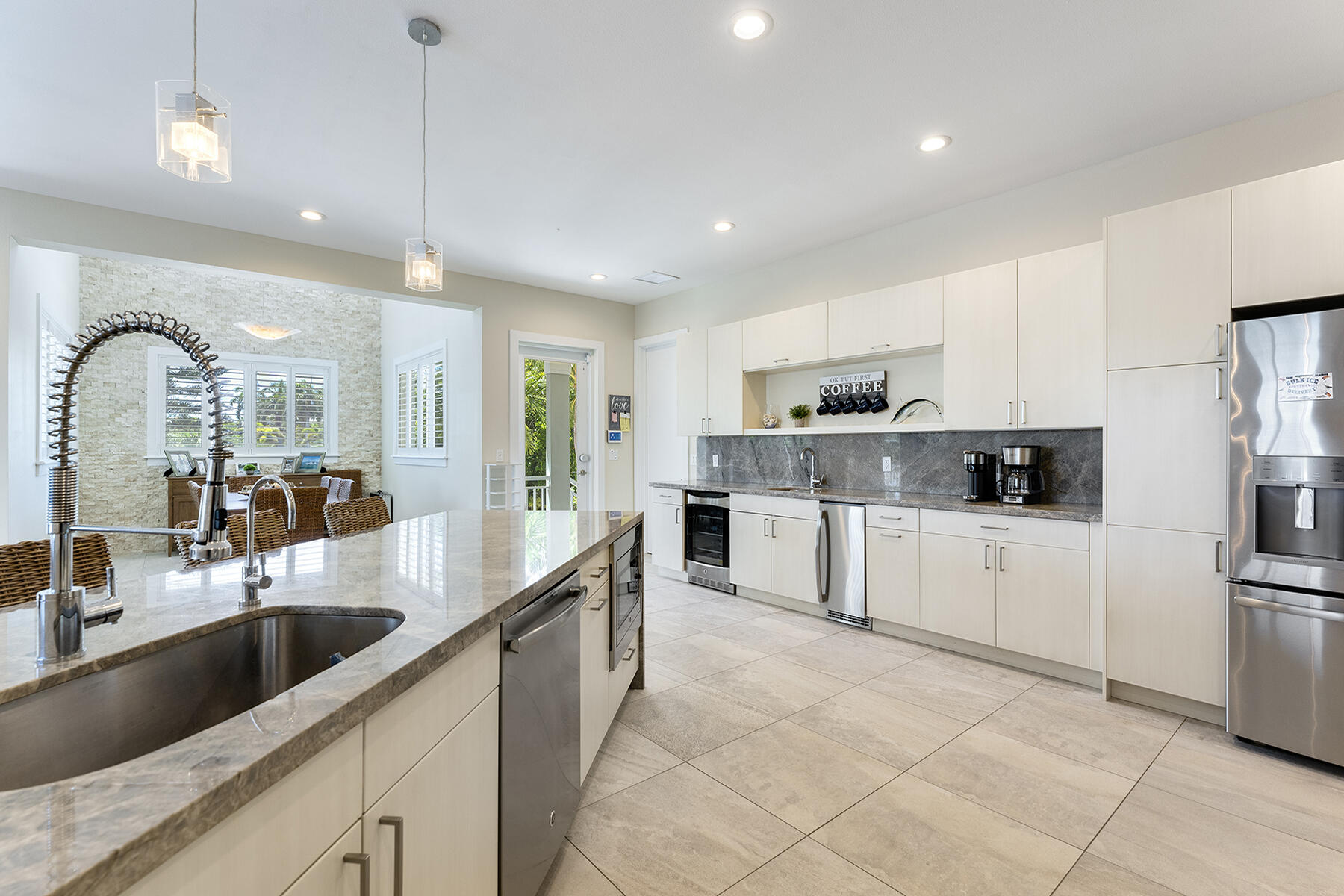 78 North Bounty Lane Key Largo, FL 33037 - Photo 22 of 68 a large kitchen with stainless steel appliances lots of counter space sink and cabinets