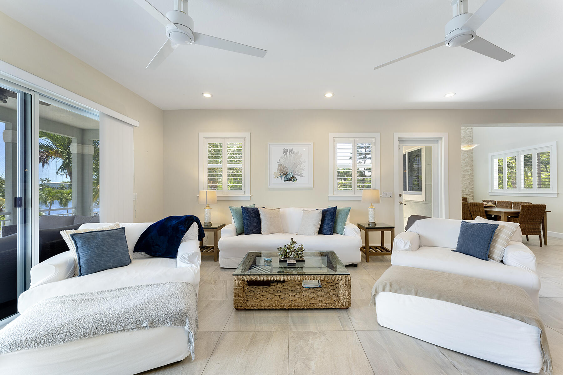 78 North Bounty Lane Key Largo, FL 33037 - Photo 57 of 68 Great room with high ceilings