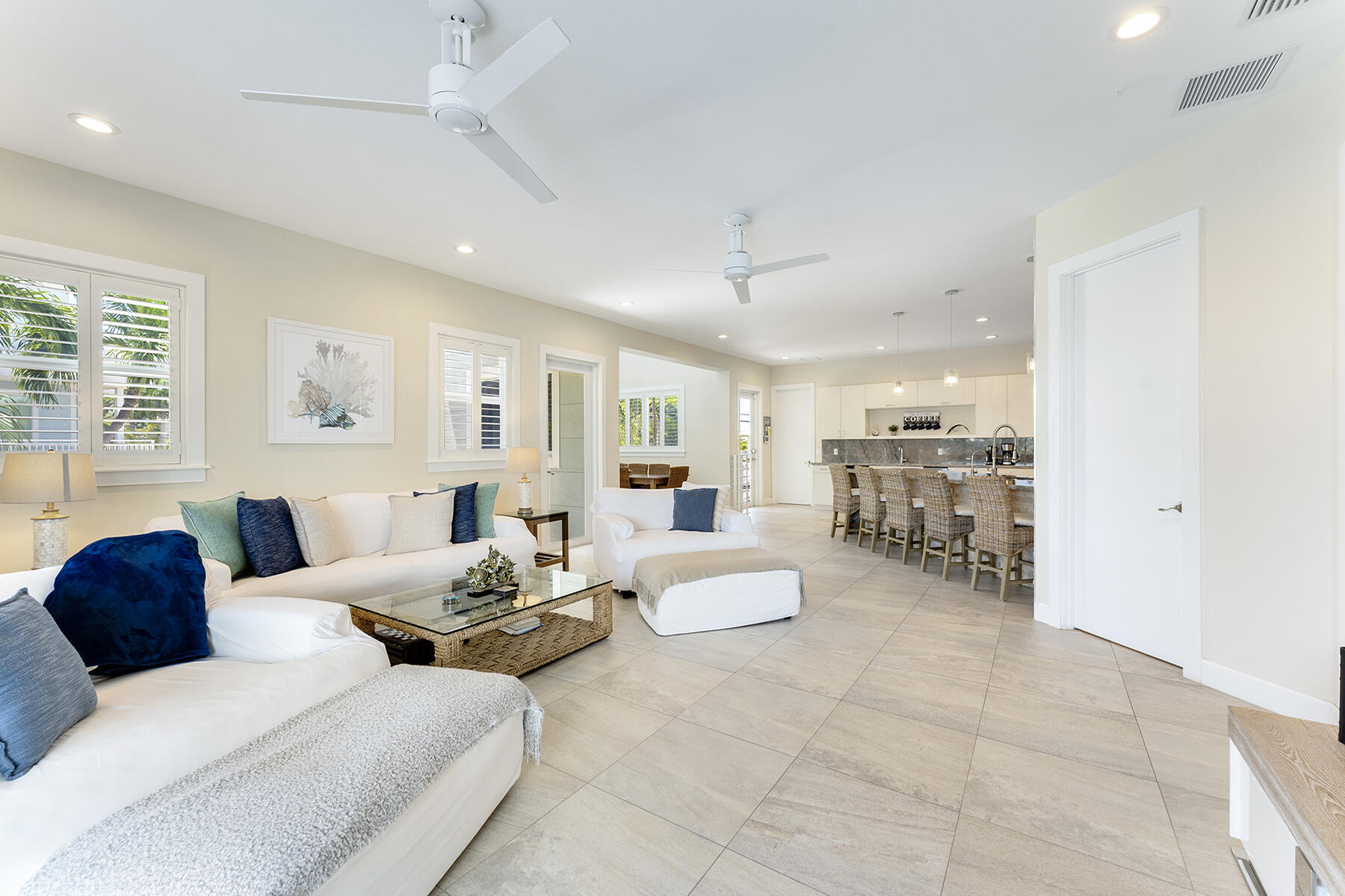 78 North Bounty Lane Key Largo, FL 33037 - Photo 58 of 68 a living room with furniture and a table