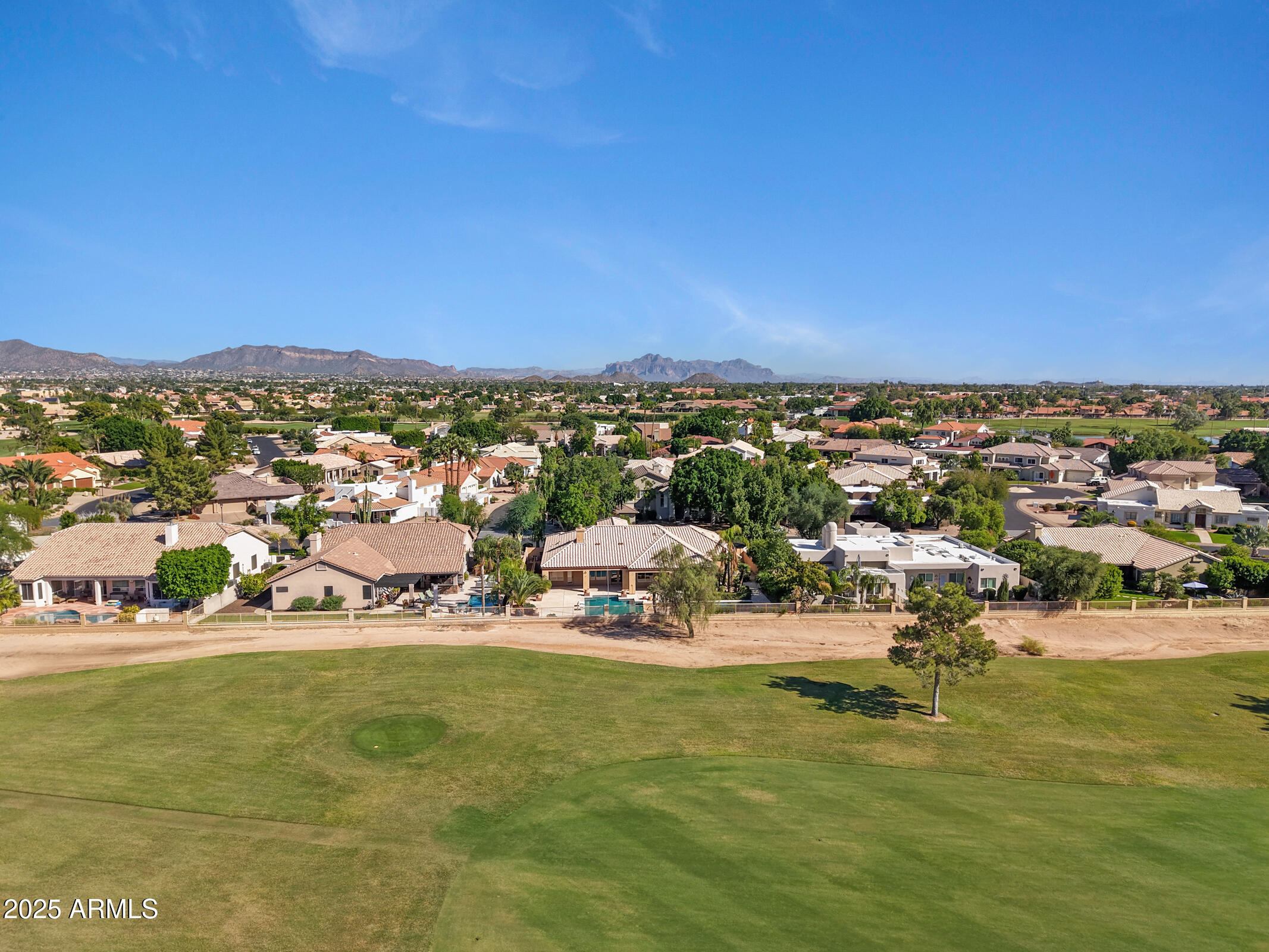 5345 East McLellan Road, Unit 5 Mesa, AZ 85205 - Photo 64 of 65 Drone 3