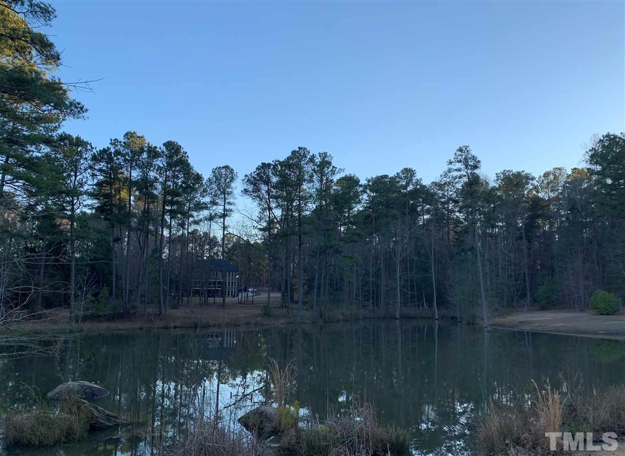 3613 Griffice Mill Road Raleigh, NC 27610 - Photo 10 of 12 a view of a lake view with lots of trees in the background