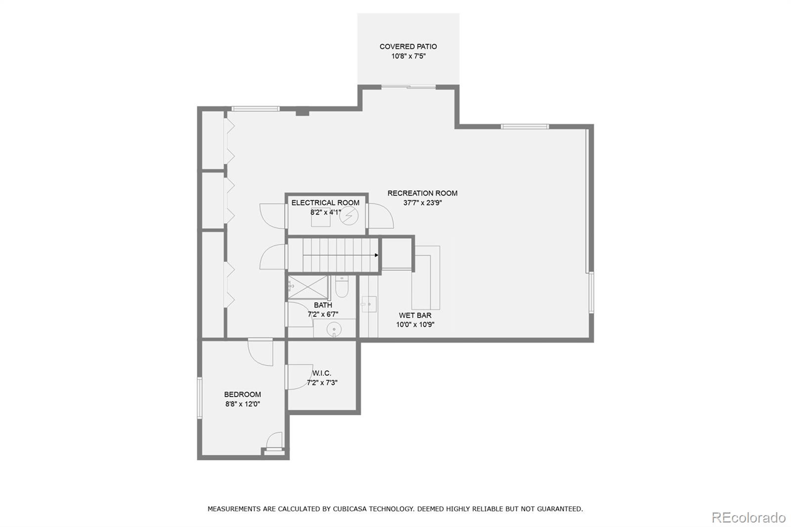 9538 La Quinta Drive Lone Tree, CO 80124 - Photo 39 of 41 a picture of a wall with a white wall and a picture of it