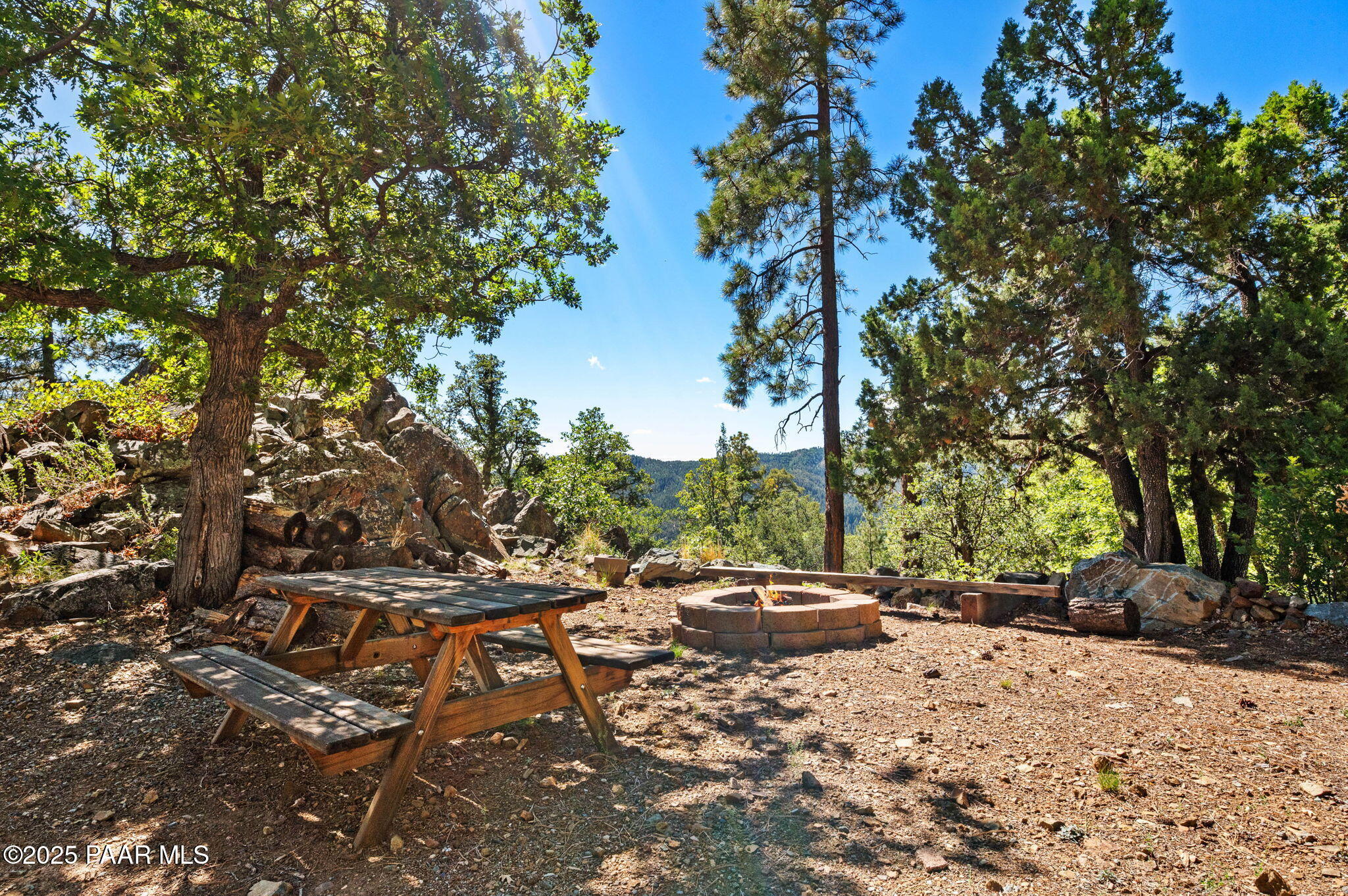 3880 East Refuge Hideout Road Prescott, AZ 86303 - Photo 26 of 35 26-Firepit