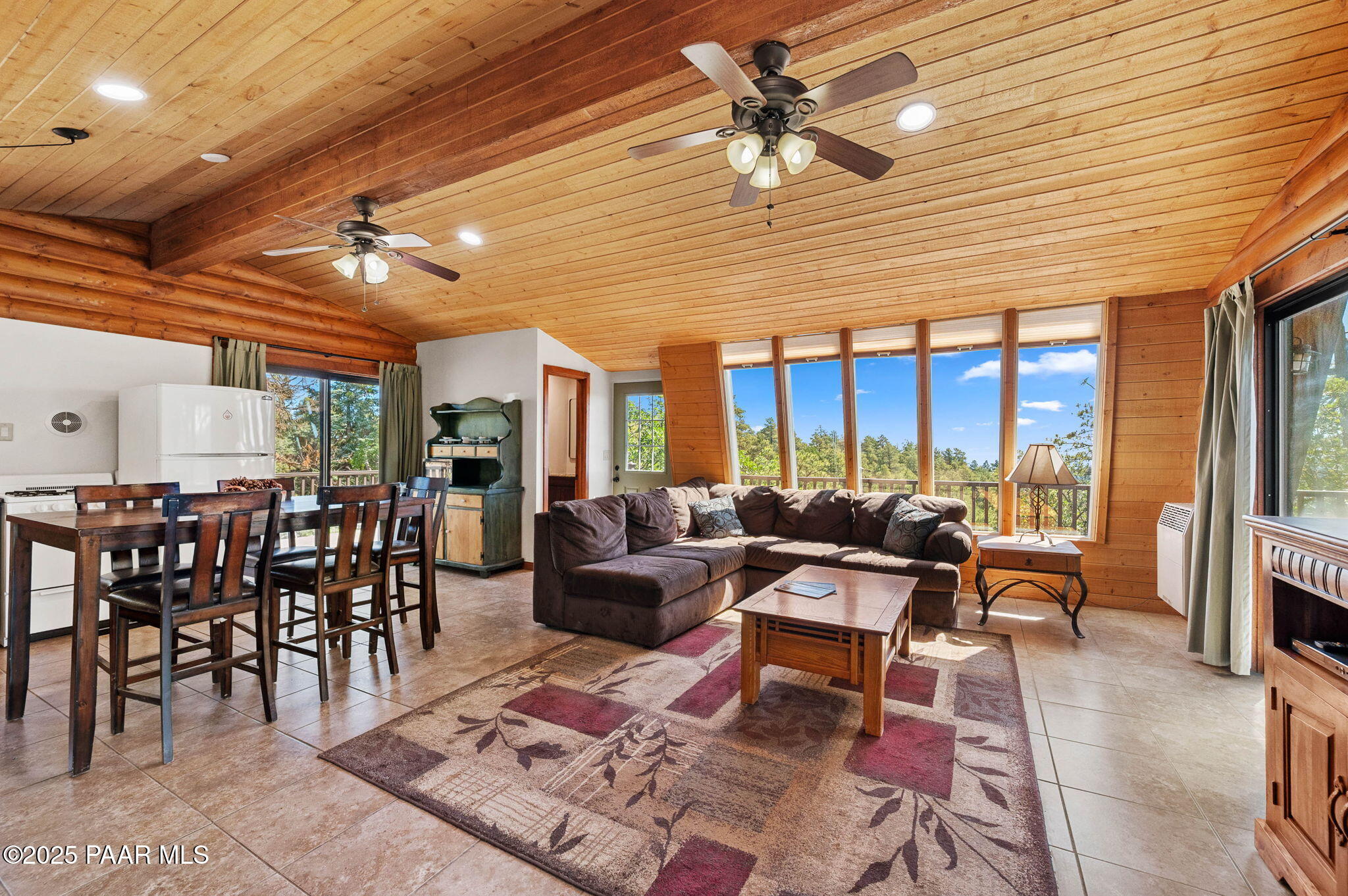 3880 East Refuge Hideout Road Prescott, AZ 86303 - Photo 8 of 35 8-Living Room and Dining Room