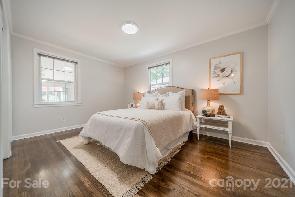 5330 Valley Forge Road Charlotte, NC 28210 - Photo 17 of 27 a bedroom with a bed and a window