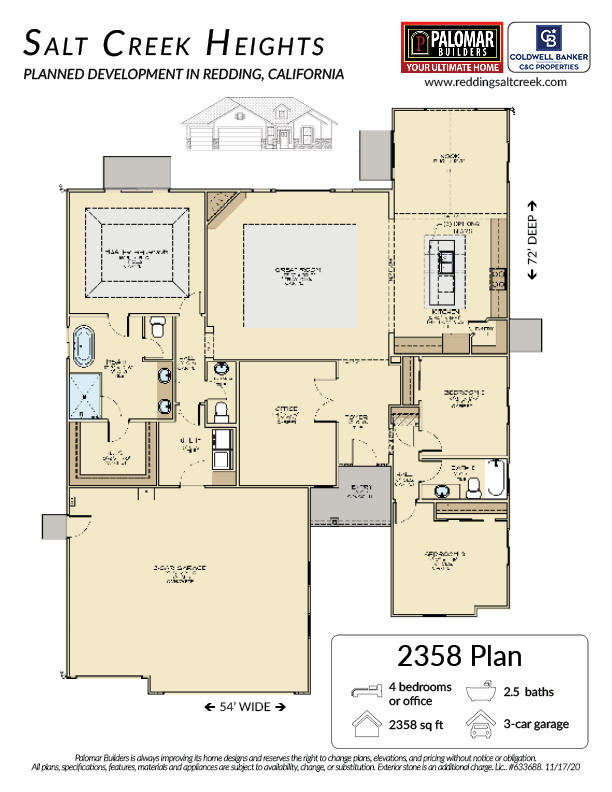 4708 Lower Springs Road Redding, CA 96001 - Photo 14 of 14 2358 Plan