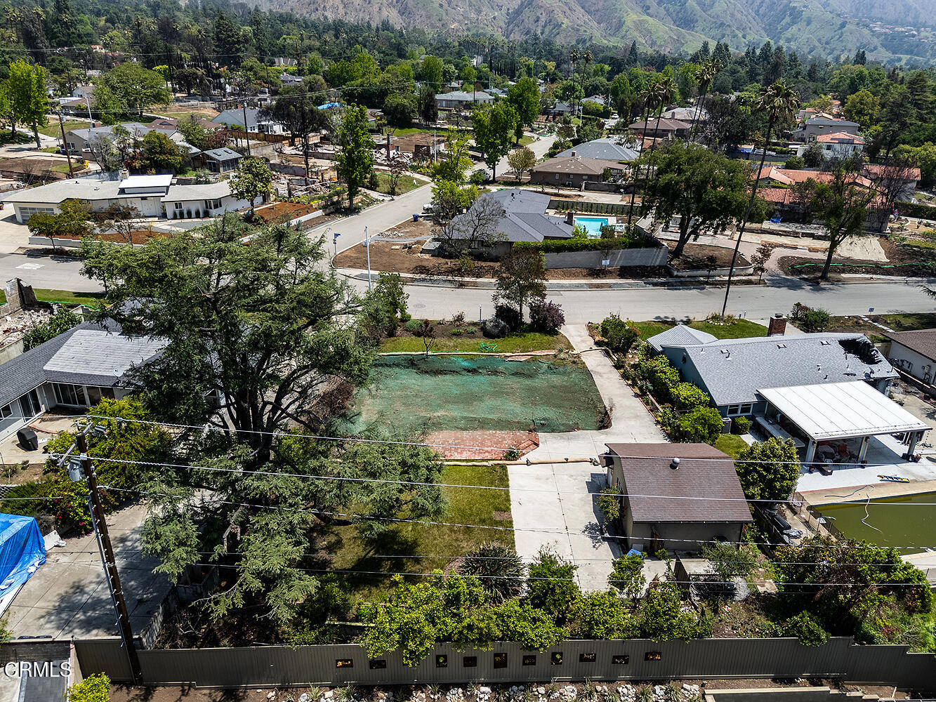2221 Sinaloa Avenue Altadena, CA 91001 - Photo 9 of 22 an aerial view of residential houses with outdoor space and trees