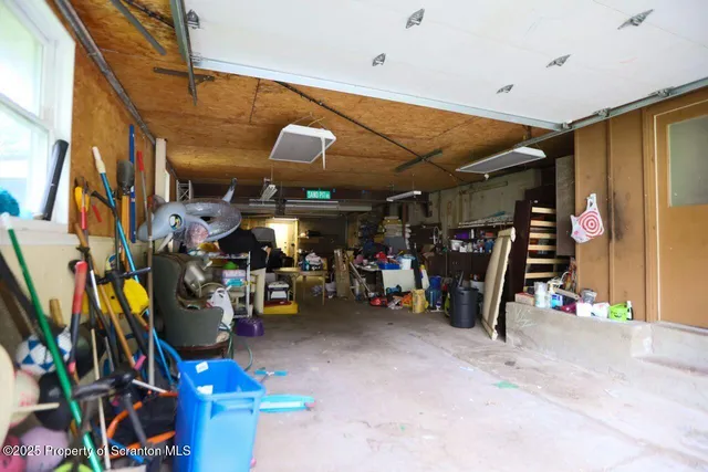 a view of a yard with trees