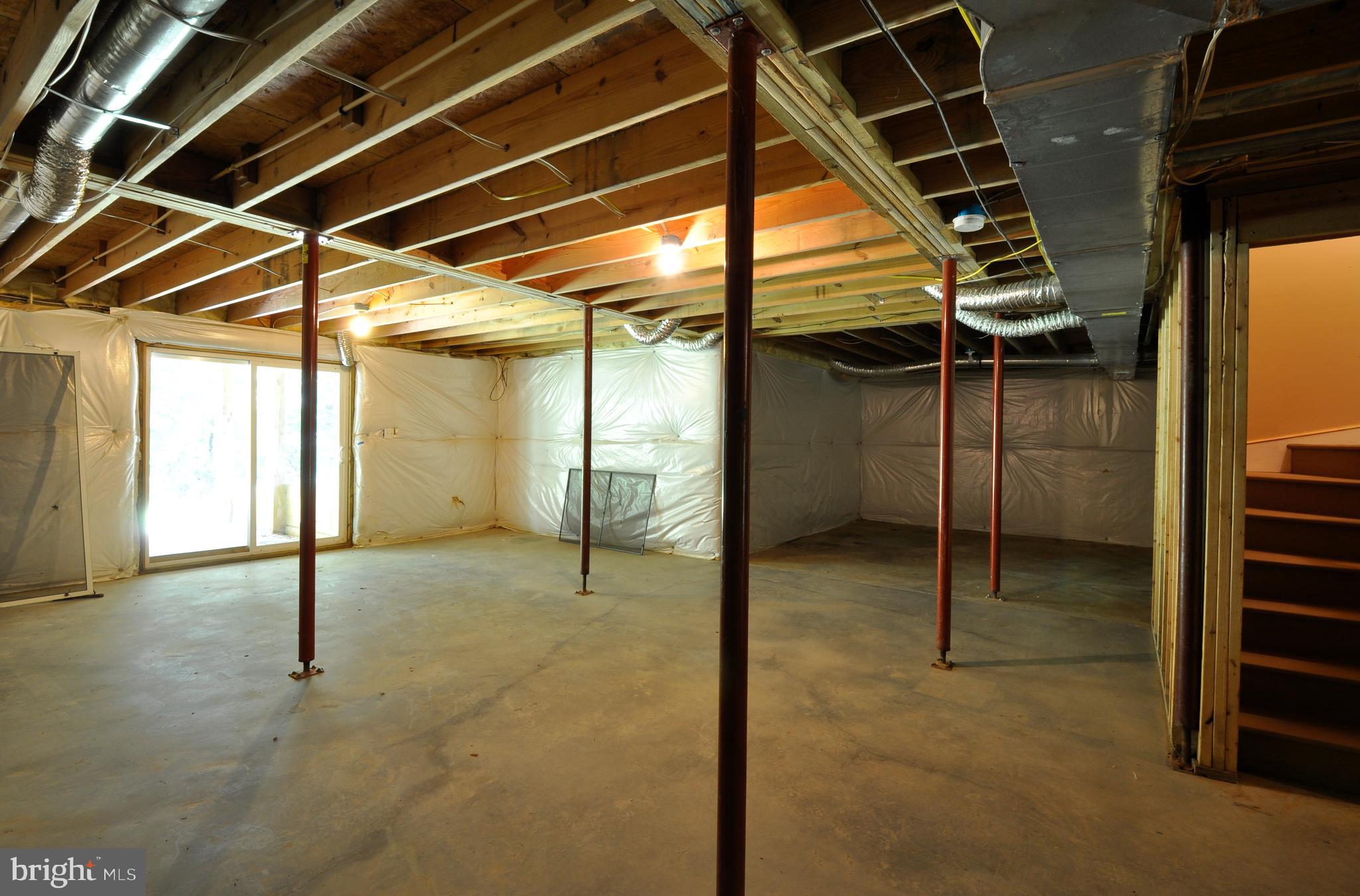 359 Caisson Road Fredericksburg, VA 22405 - Photo 42 of 47 Full unfinished walkout basement
