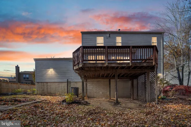 a view of a house with a patio