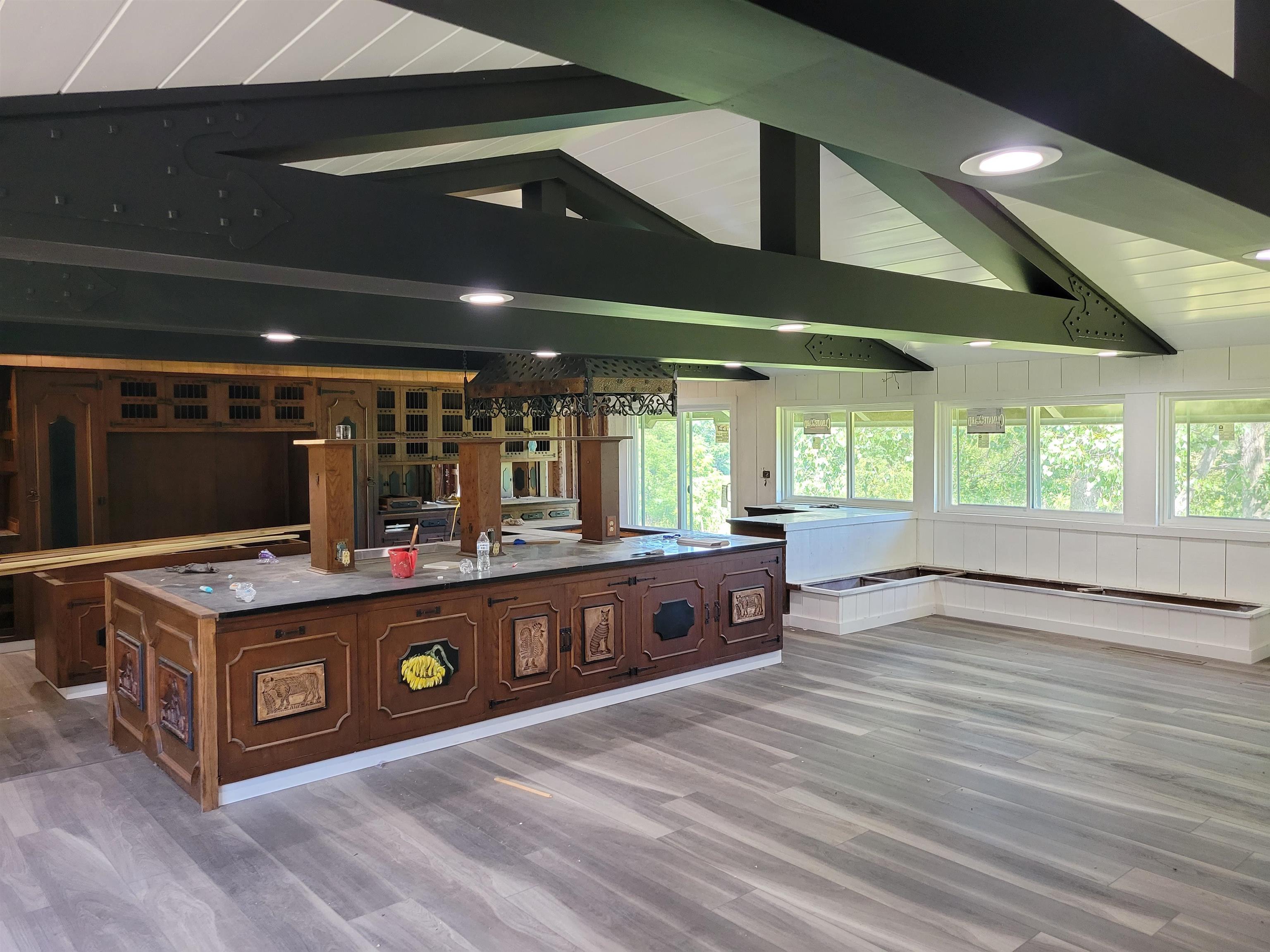 7037 Pomeroy Road Rockton, IL 61072 - Photo 14 of 35 a kitchen with stainless steel appliances granite countertop a large stove