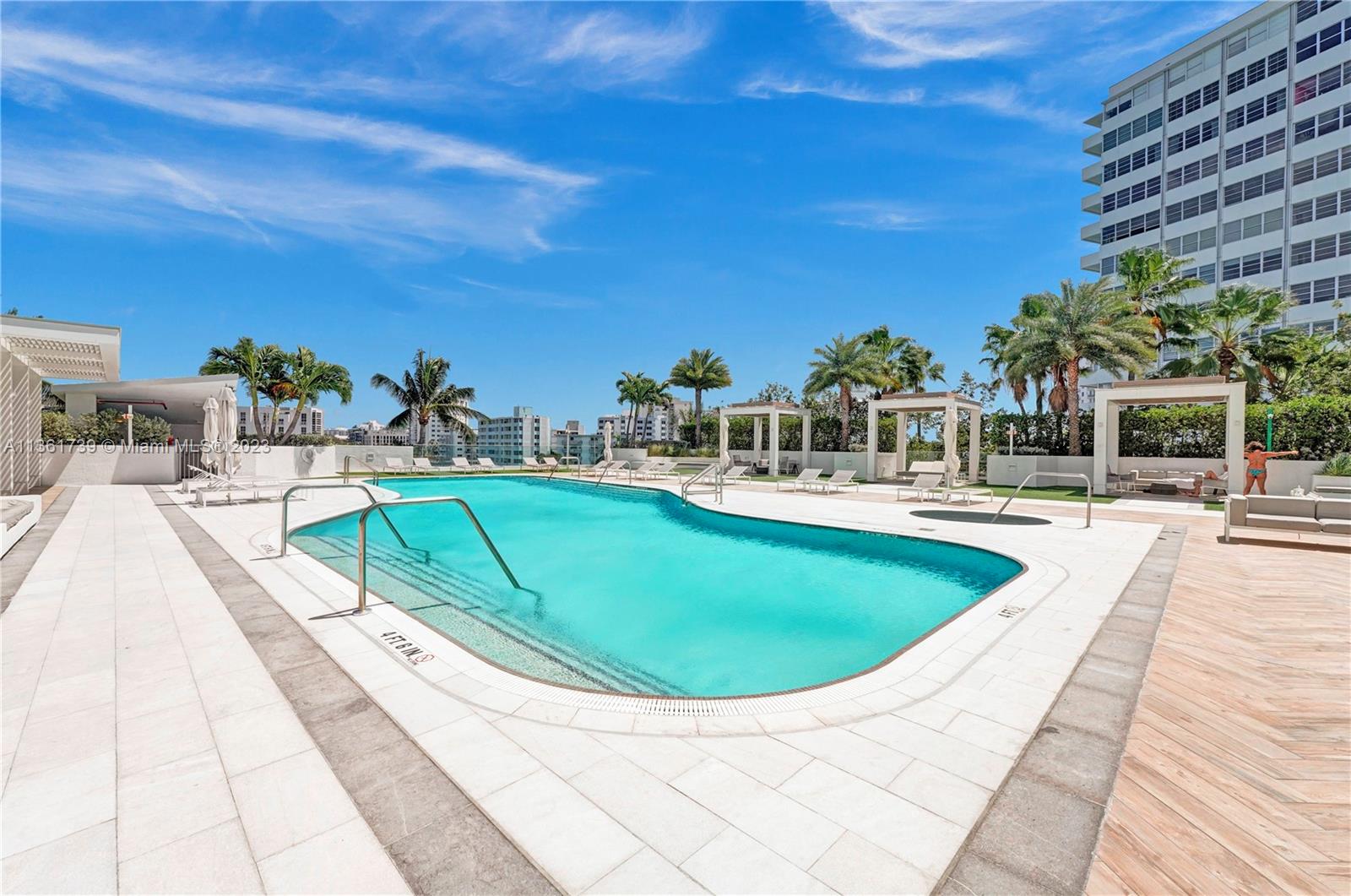 10 Venetian Way, Unit 603 Miami Beach, FL 33139 - Photo 25 of 30 a view of swimming pool with seating space