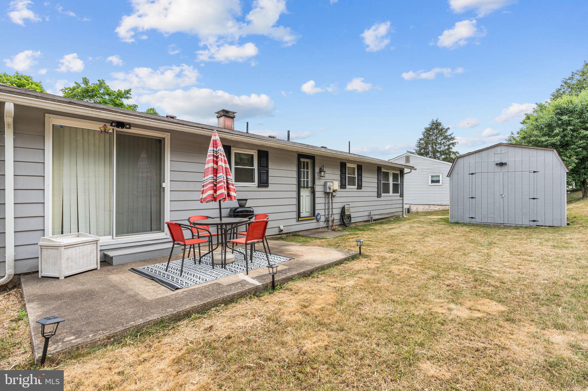 3212 Trinity Road Harrisburg, PA 17109 - Photo 22 of 23 a backyard of a house with table and chairs