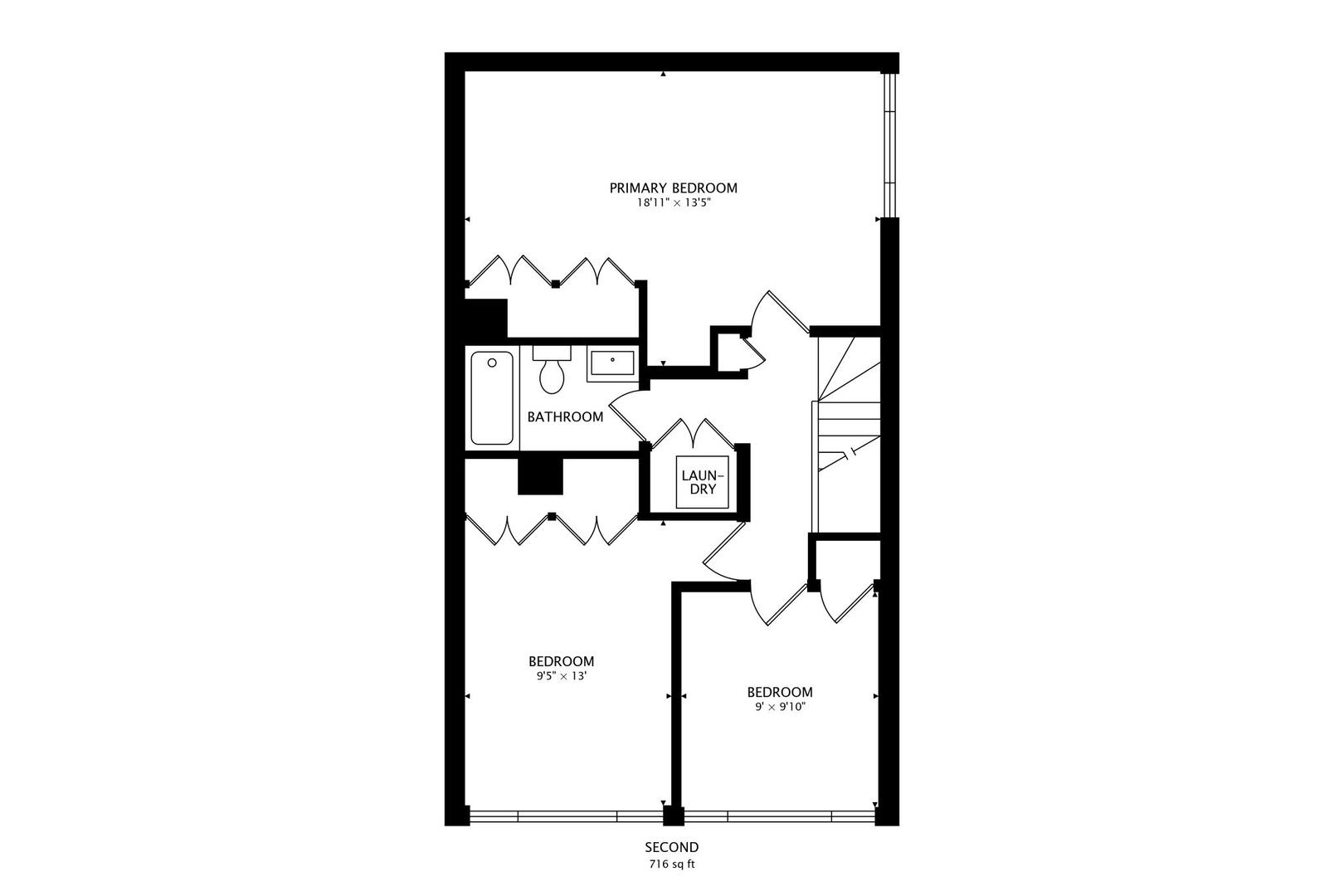 821 South Racine Avenue, Unit D Chicago, IL 60607 - Photo 20 of 20 a picture of a bench in front of a door
