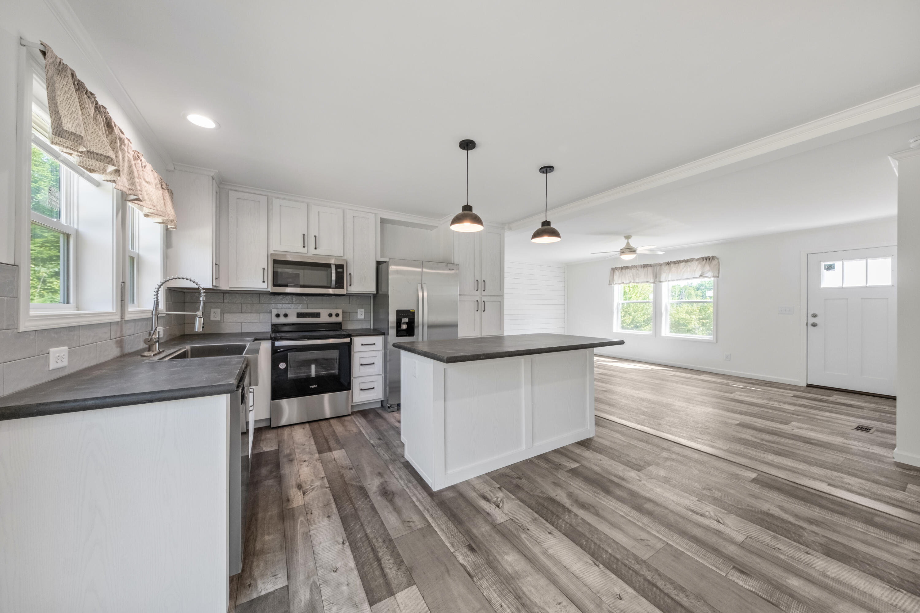 125 Feyler Road Union, ME 04862 - Photo 9 of 35 kitchen/living room