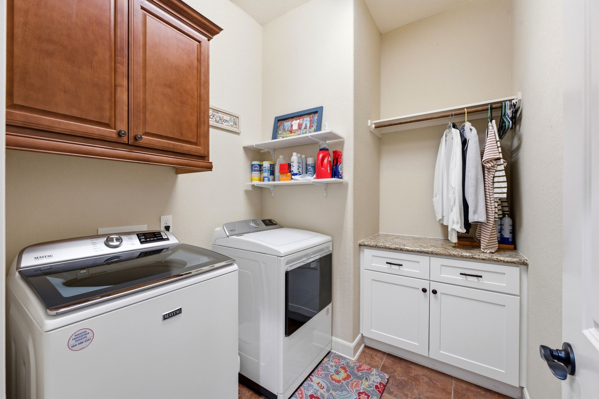 1638 Beau Rivage Conroe, TX 77304 - Photo 29 of 31 Large utility room with extra storage
