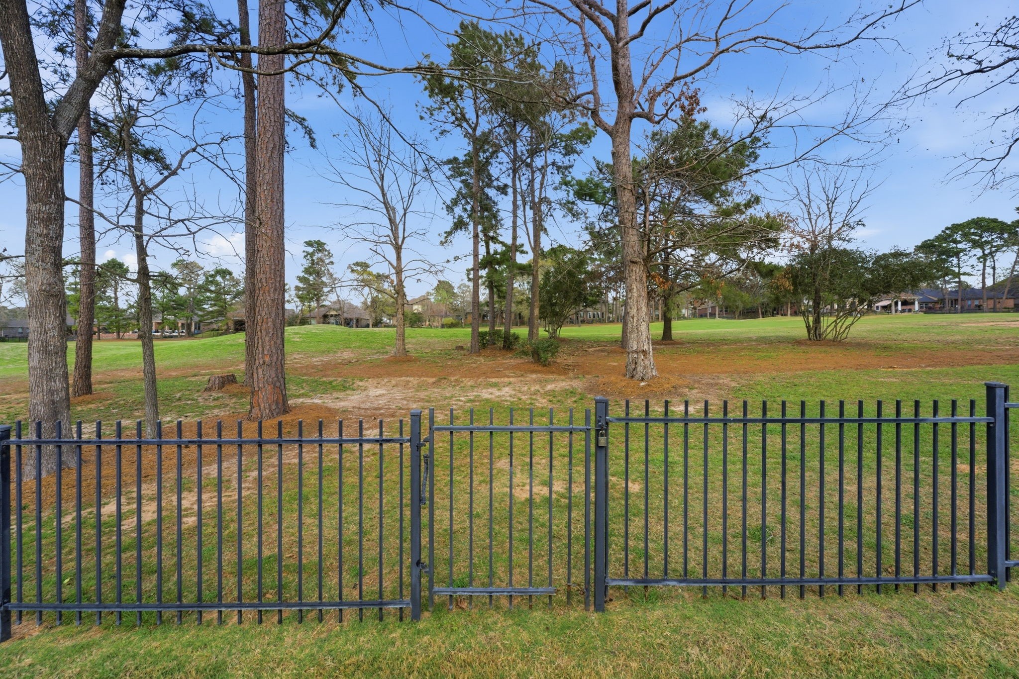 1638 Beau Rivage Conroe, TX 77304 - Photo 30 of 31 Golf course views with gate