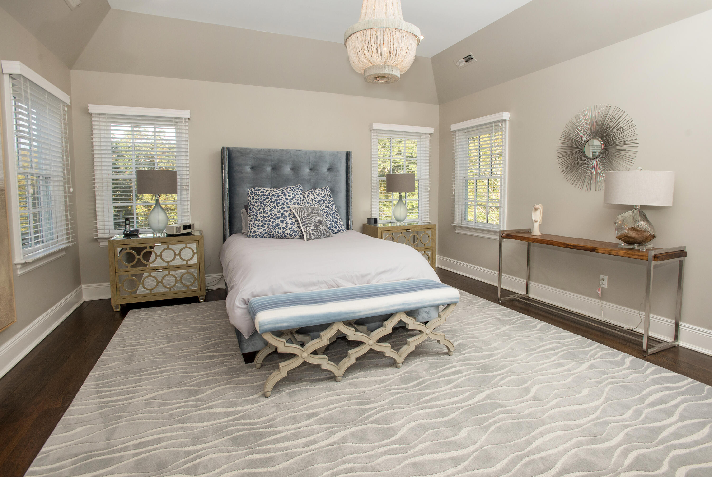 60 Bowery Road New Canaan, CT 06840 - Photo 17 of 49 a bedroom with a bed and wooden floor