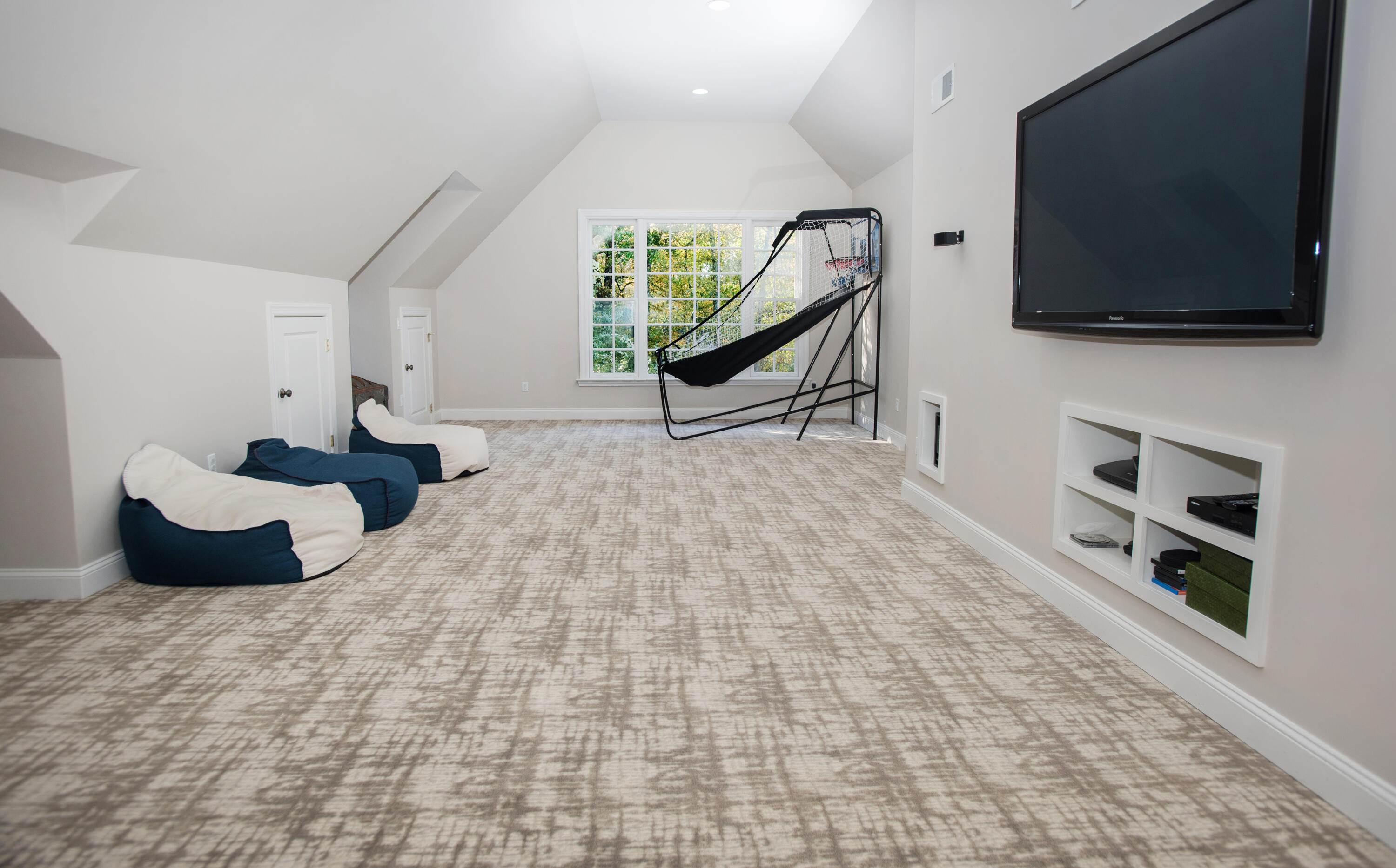 60 Bowery Road New Canaan, CT 06840 - Photo 28 of 49 a living room with furniture and a flat screen tv