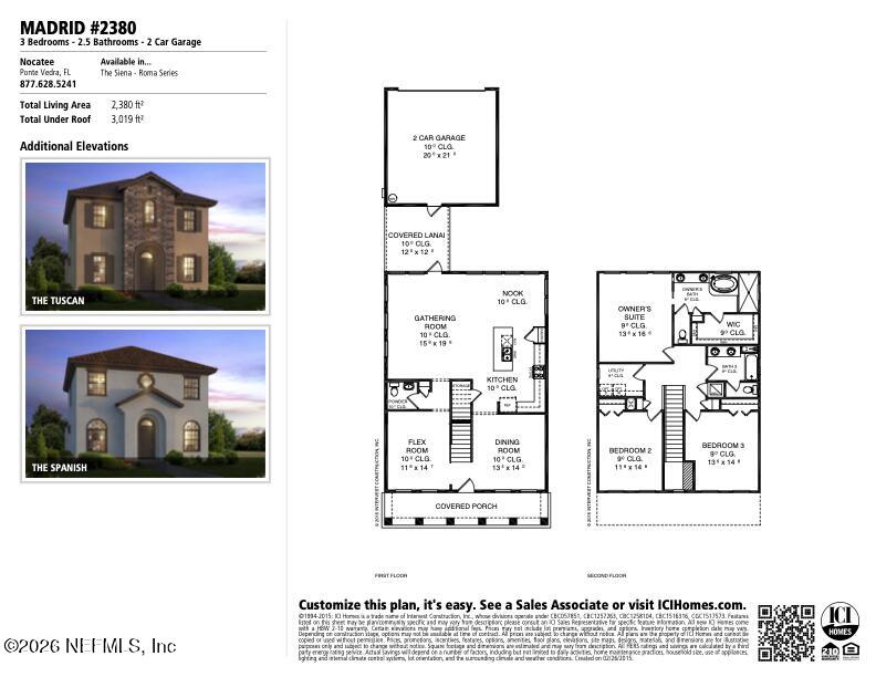 37 Rinaldo Way Ponte Vedra, FL 32081 - Photo 89 of 89 Rinaldo Floorplan