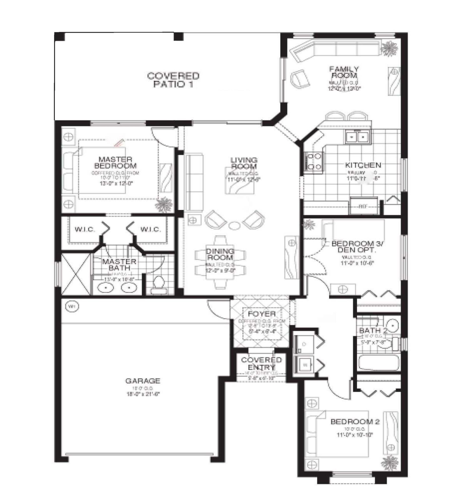 5628 Spanish River Road Fort Pierce, FL 34951 - Photo 50 of 50 5628 SRR Floor Plan 03-05-2024