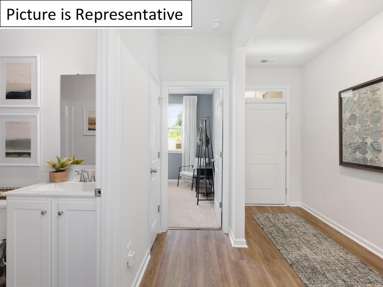 1120 Secrest Cmns Drive Monroe, NC 28112 - Photo 2 of 25 a view of hallway with wooden floor