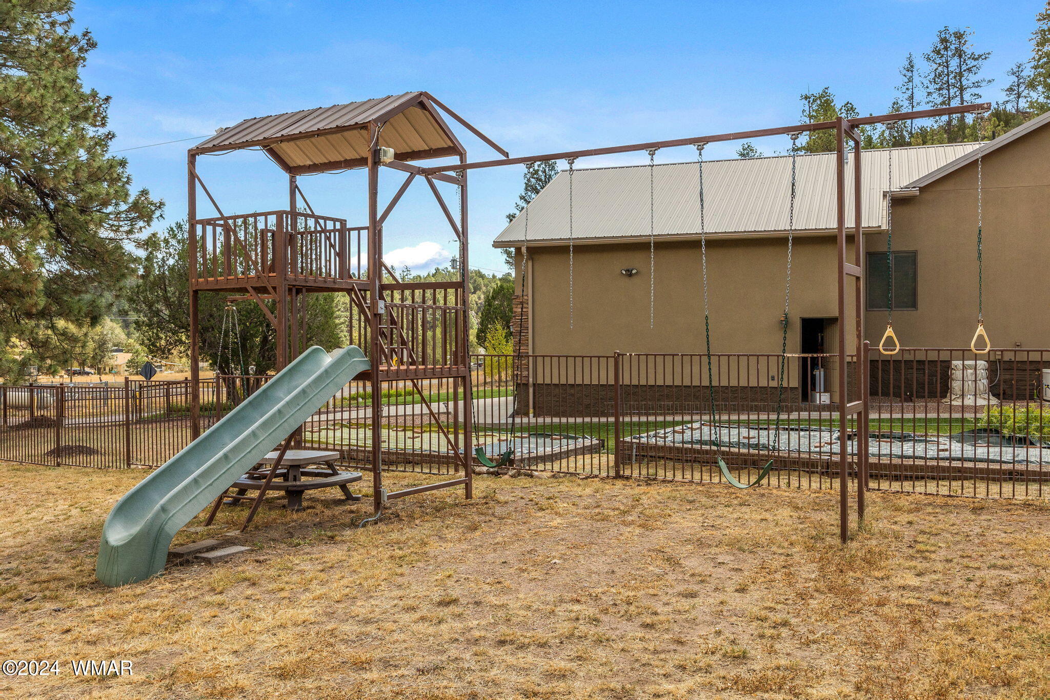 3368 Buckskin Canyon Road Heber, AZ 85928 - Photo 31 of 48 a view of wooden roof deck