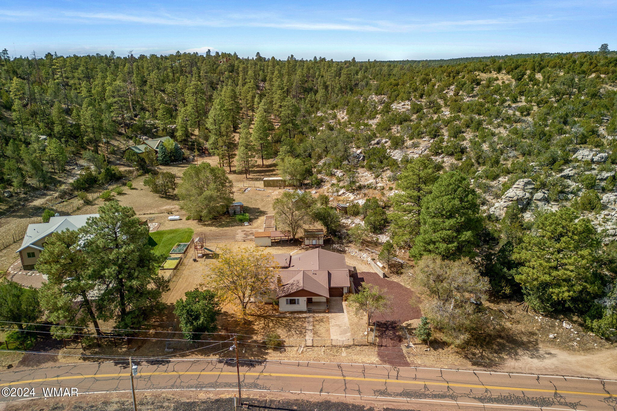 3368 Buckskin Canyon Road Heber, AZ 85928 - Photo 33 of 48 a view of city and mountain