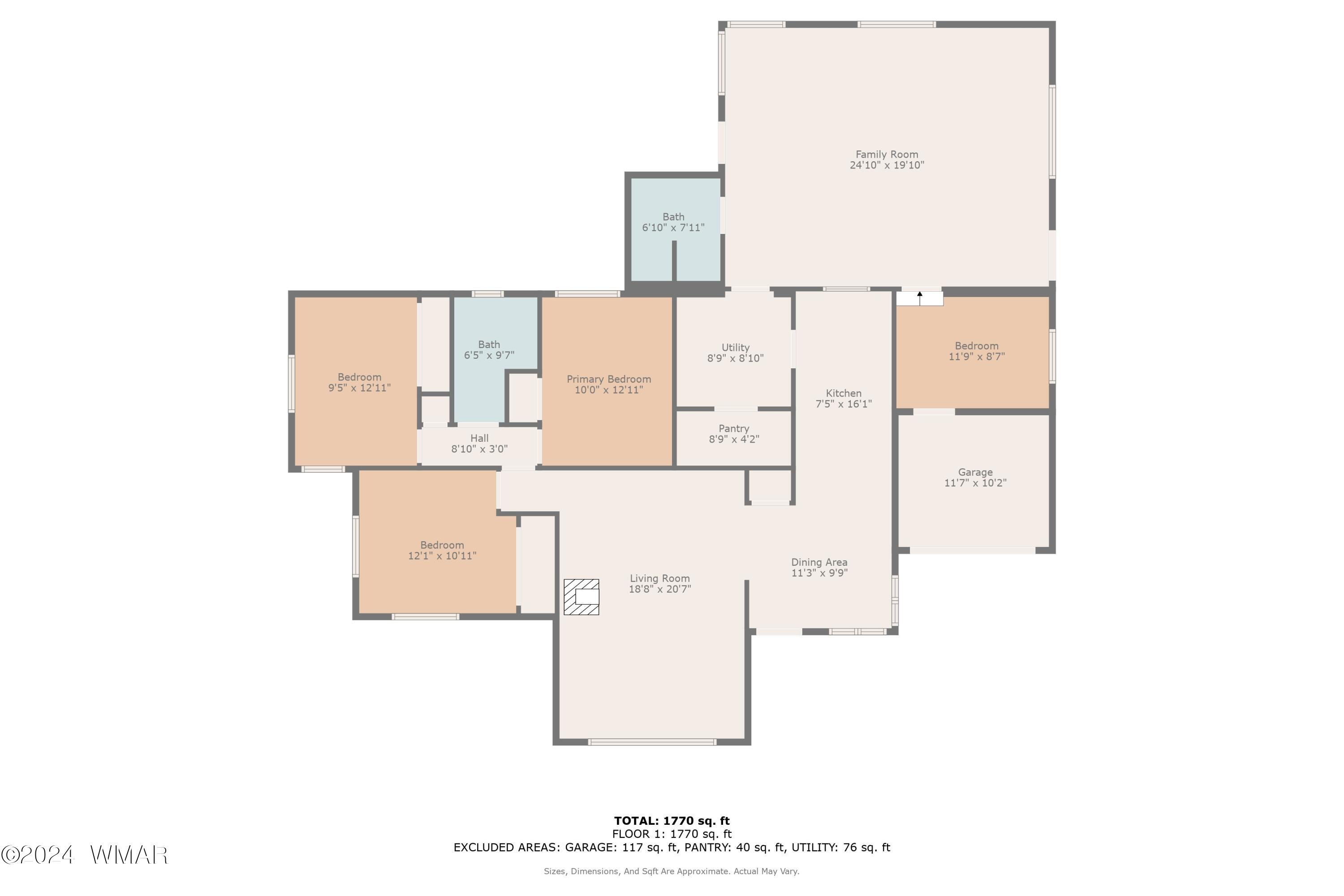 3368 Buckskin Canyon Road Heber, AZ 85928 - Photo 48 of 48 a picture of a floor plan