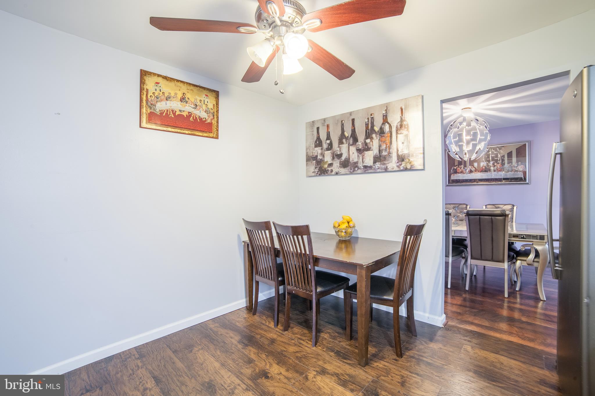 9 West Belair Road Ridley Park, PA 19078 - Photo 22 of 48 Eat-In Kitchen with contrasting dark tone flooring