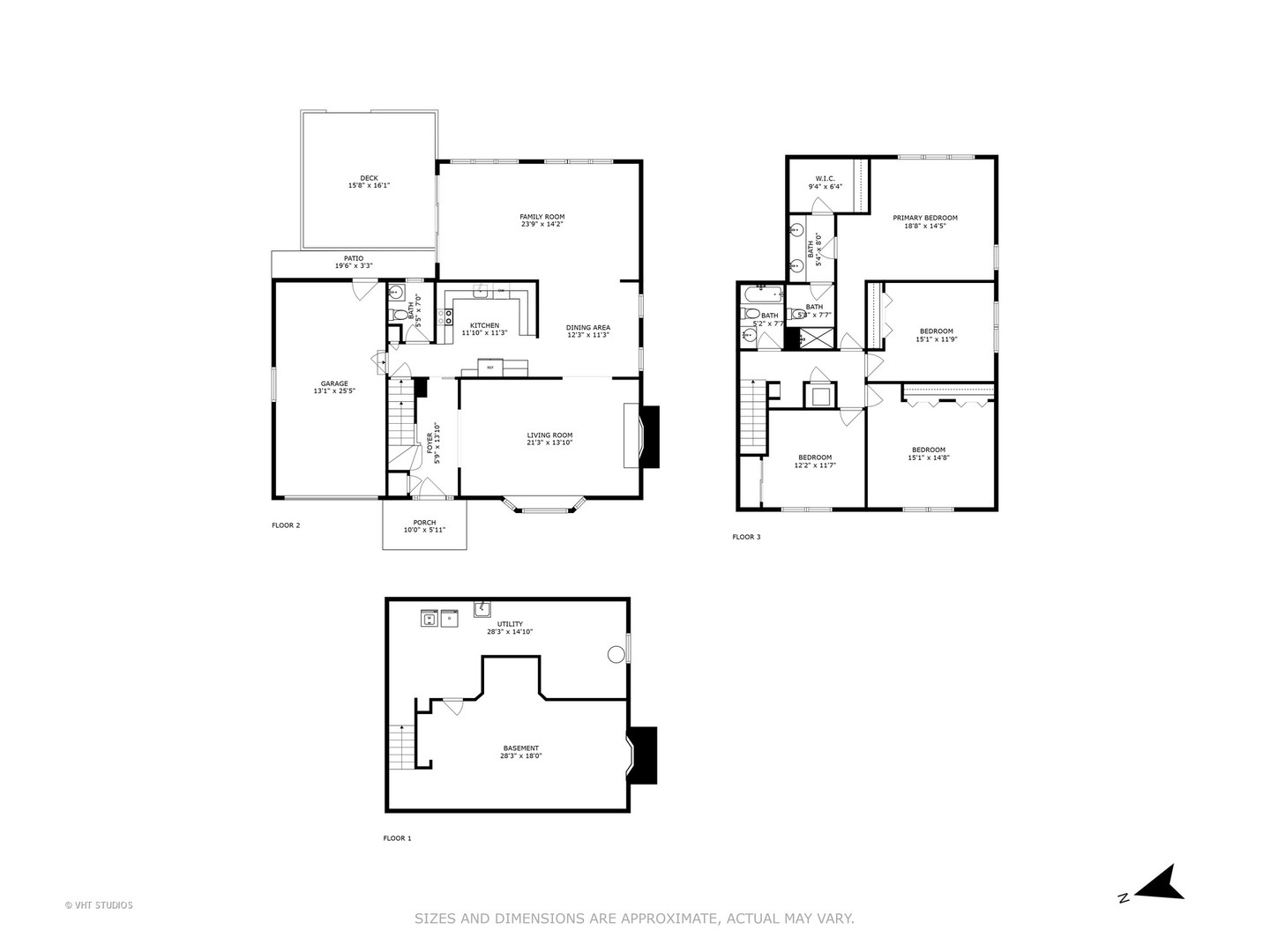 851 Warrington Road Deerfield, IL 60015 - Photo 22 of 25 a picture of a floor plan
