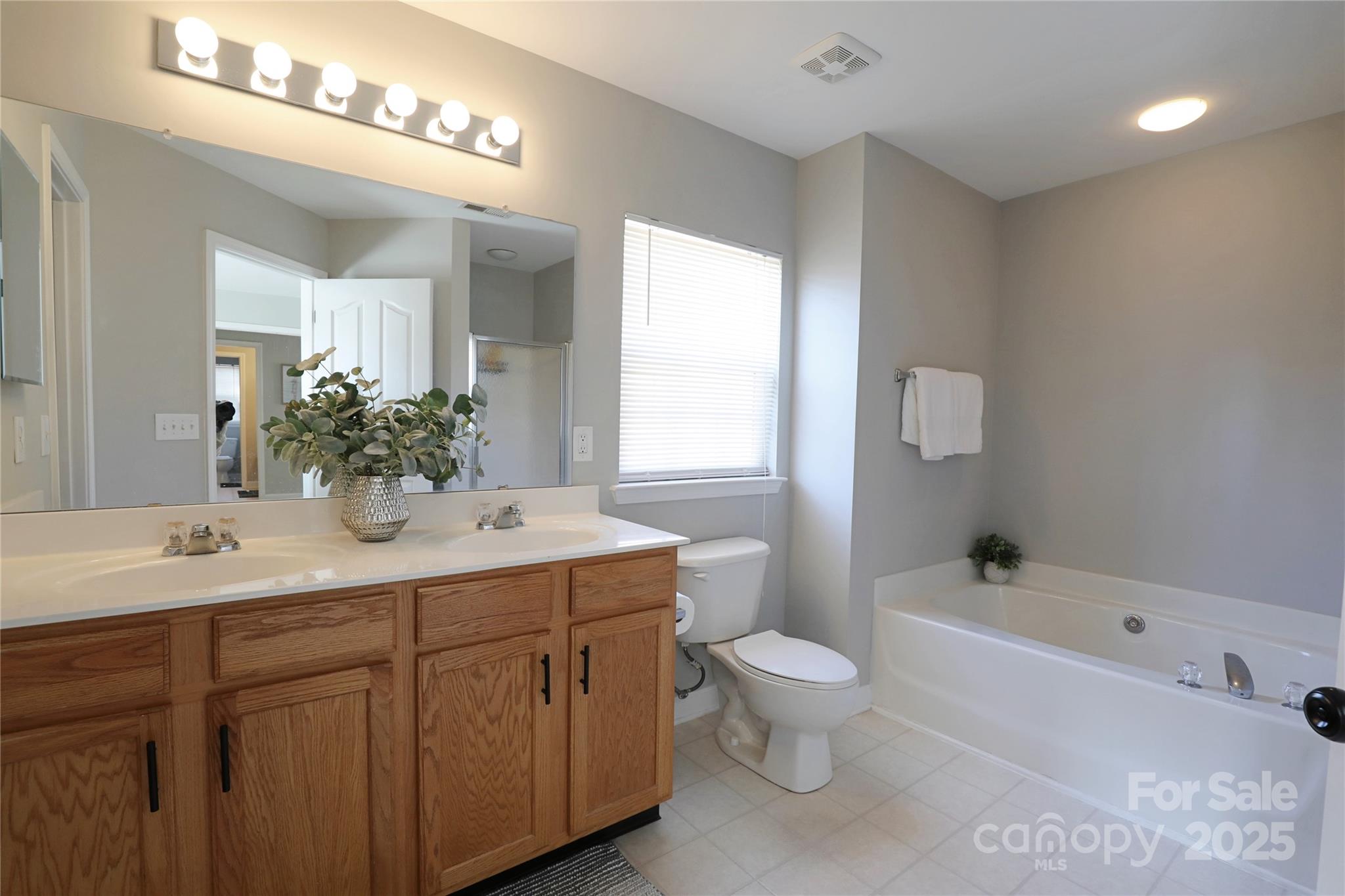 9010 Pembroke Court Fort Mill, SC 29707 - Photo 17 of 29 a bathroom with a sink a toilet and bathtub