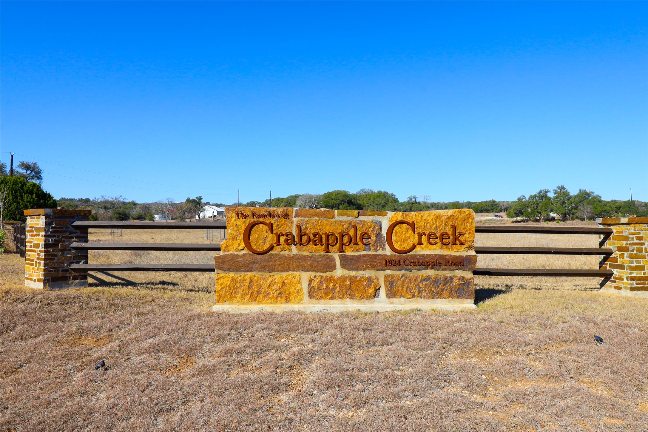 Tbd Lipan Apache Run Blanco, TX 78606 - Photo 2 of 26 View of community / neighborhood sign