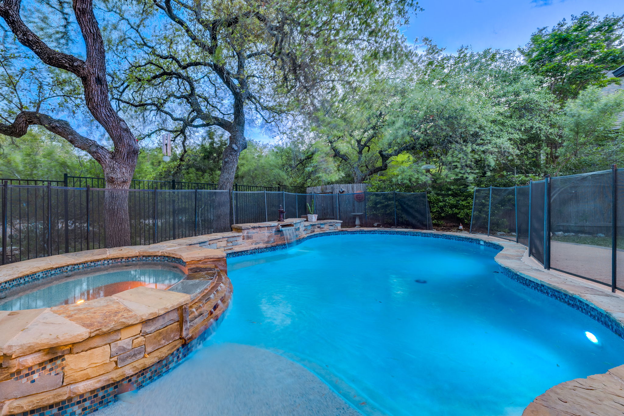 2208 Allison Way Cedar Park, TX 78613 - Photo 35 of 40 a view of a backyard with swimming pool