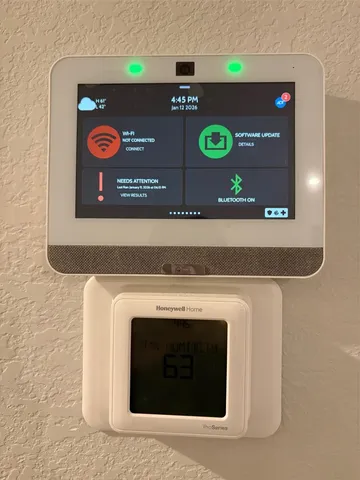 a close view of a fireplace