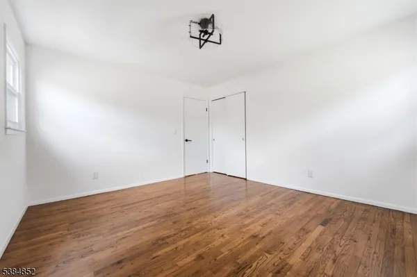 wooden floor in a room