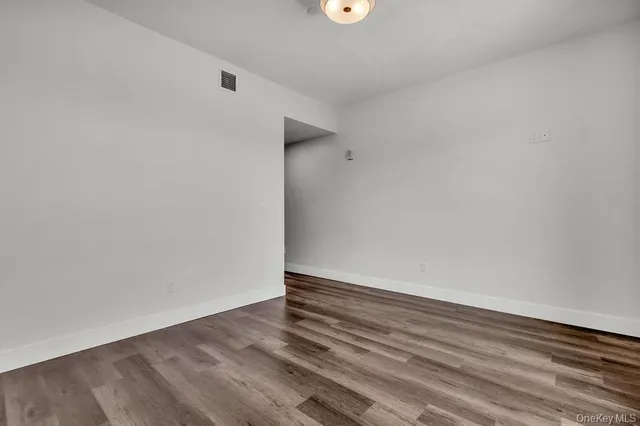 wooden floor in a room