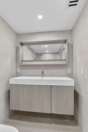 a close view of closet
