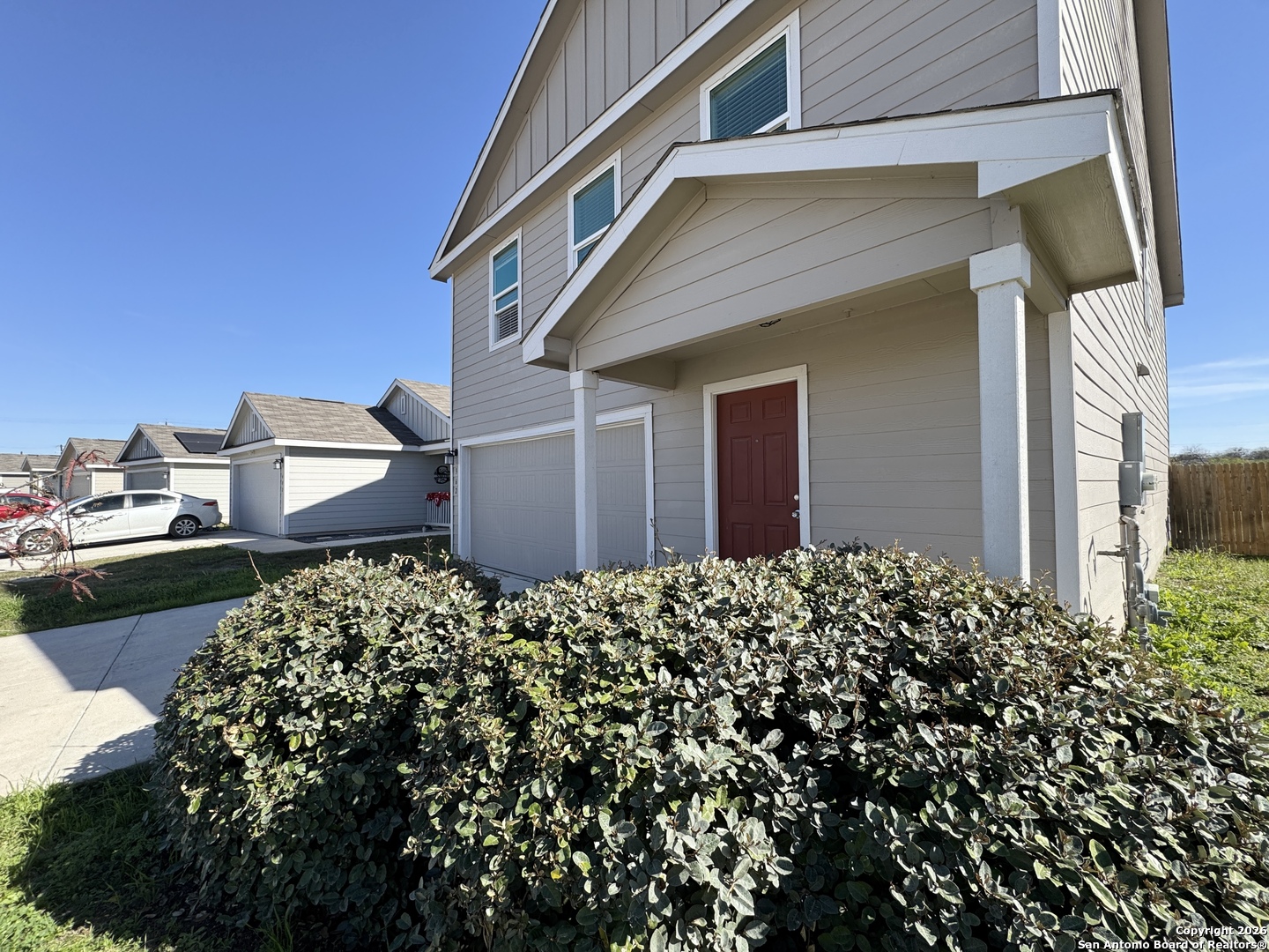 362 Ambush Ridge San Antonio, TX 78220 - Photo 25 of 26 a aerial view of a house with a yard