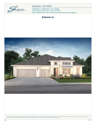 $699,990 | 15906 Iris Meadow Drive, Conroe, TX 77302