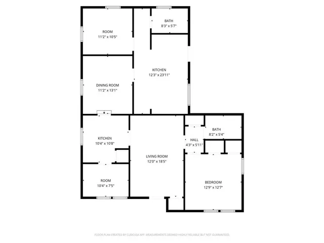 a picture of a floor plan