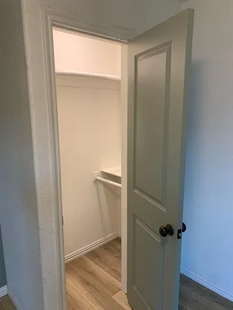 a view of a small space