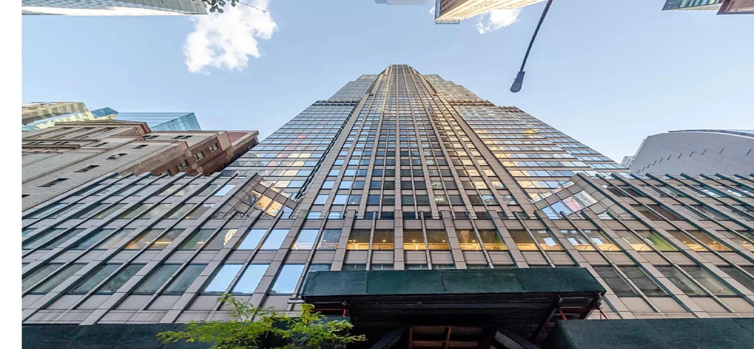 150 West 56th Street, Unit 4003 Manhattan, NY 10019 - Photo 11 of 11 a view of a balcony with wooden floor
