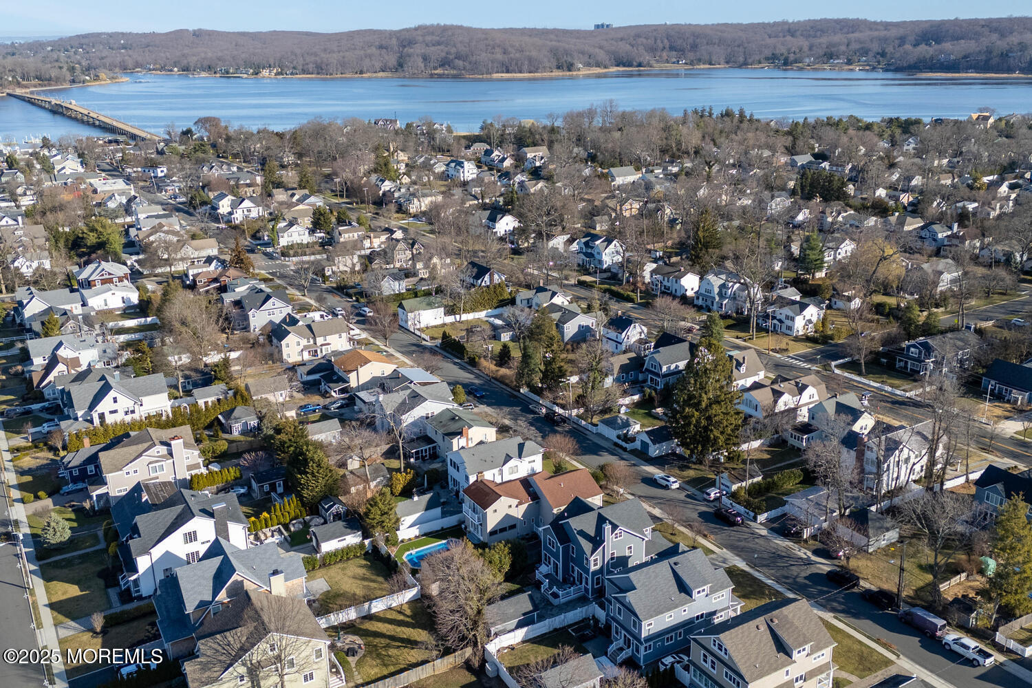 86 Washington Street Rumson, NJ 07760 - Photo 38 of 43 an aerial view of a city