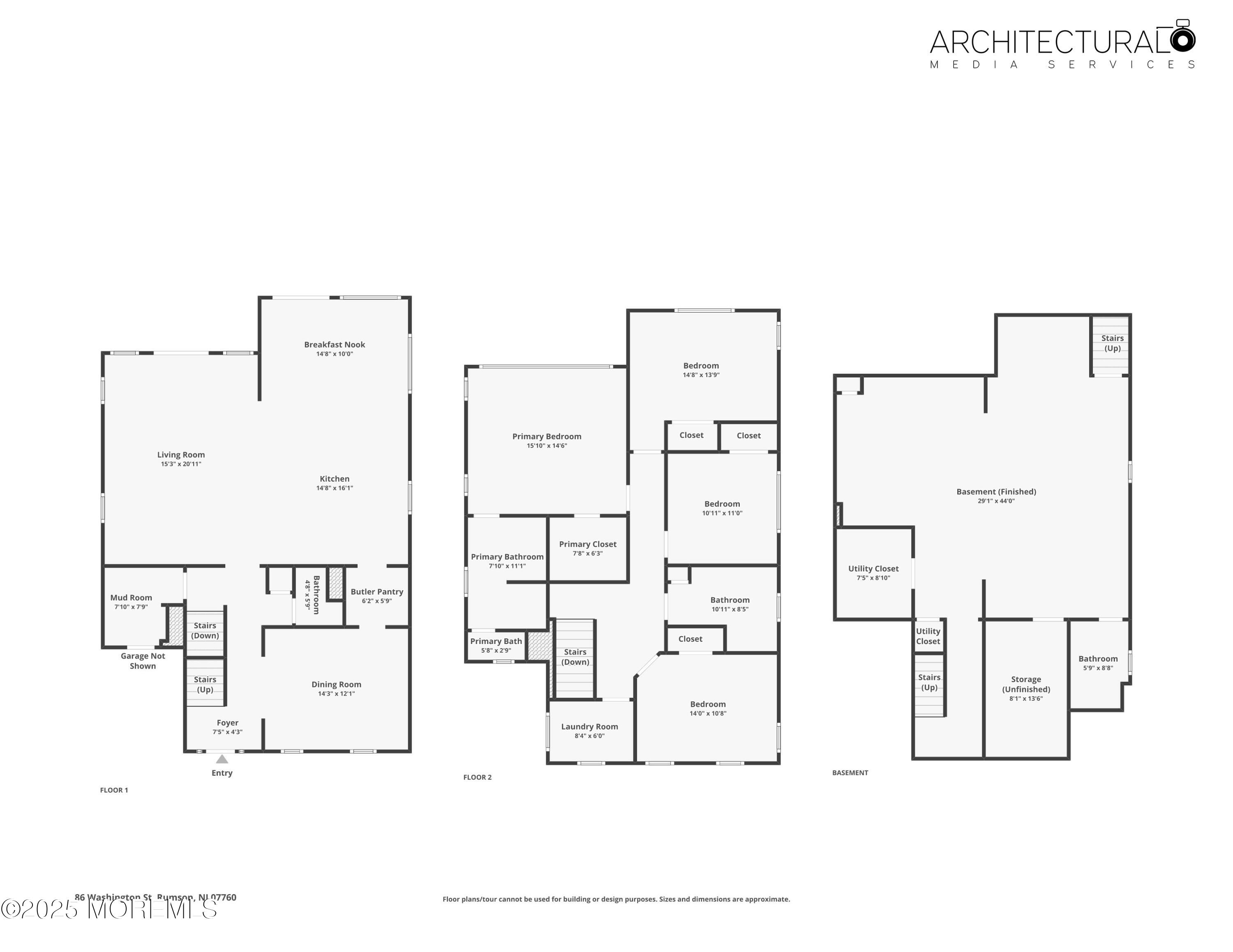 86 Washington Street Rumson, NJ 07760 - Photo 43 of 43 a picture of floor plan
