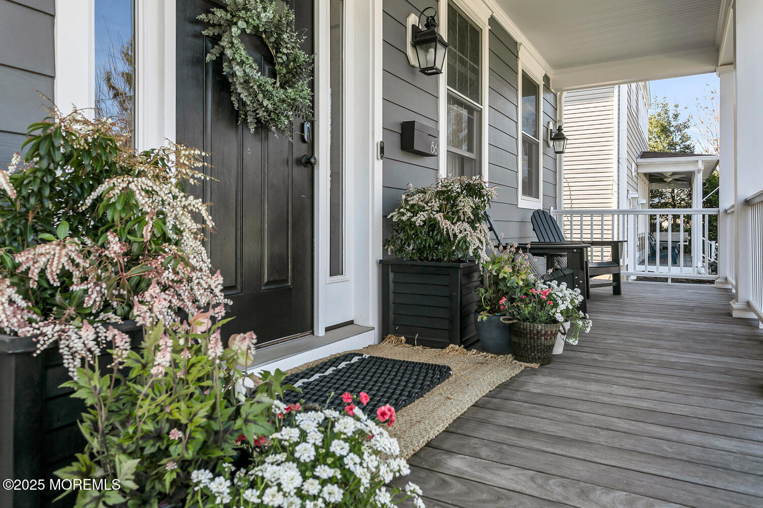 86 Washington Street Rumson, NJ 07760 - Photo 9 of 43 a view of a potted flower in the corridor