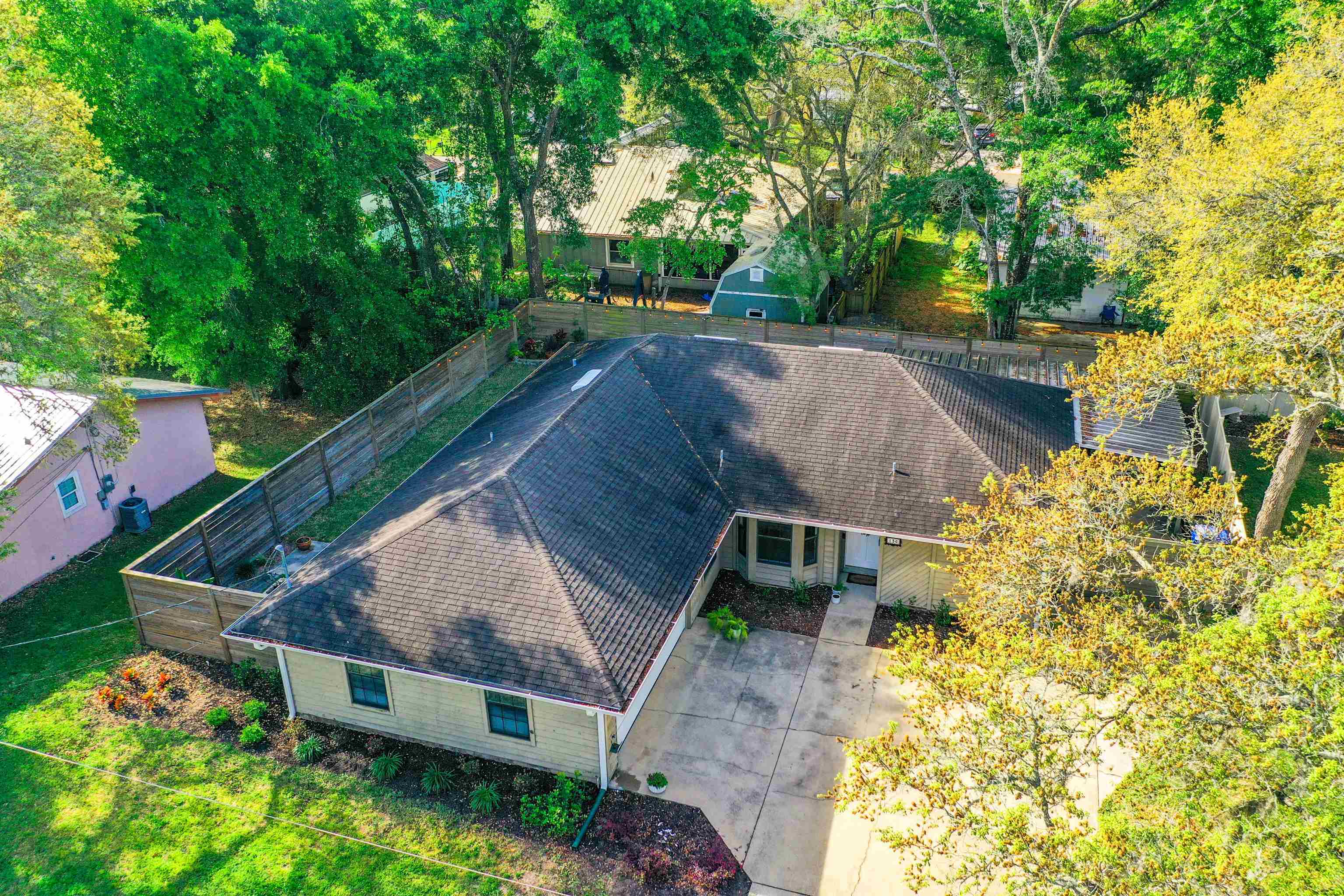 136 Pelican Road St. Augustine, FL 32086 - Photo 4 of 45 an aerial view of a house with a yard