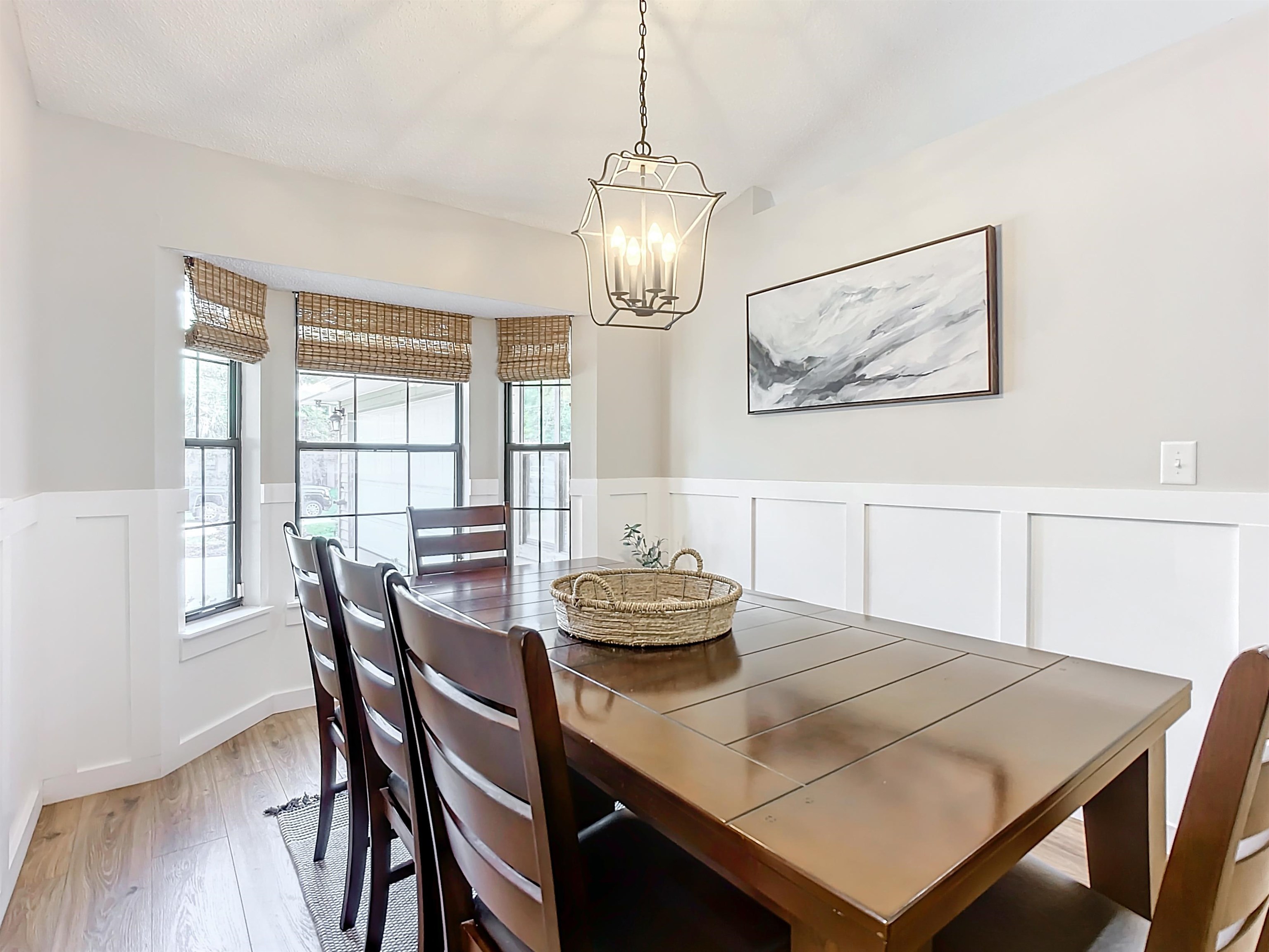 136 Pelican Road St. Augustine, FL 32086 - Photo 7 of 45 a view of a dining room with furniture window and wooden floor