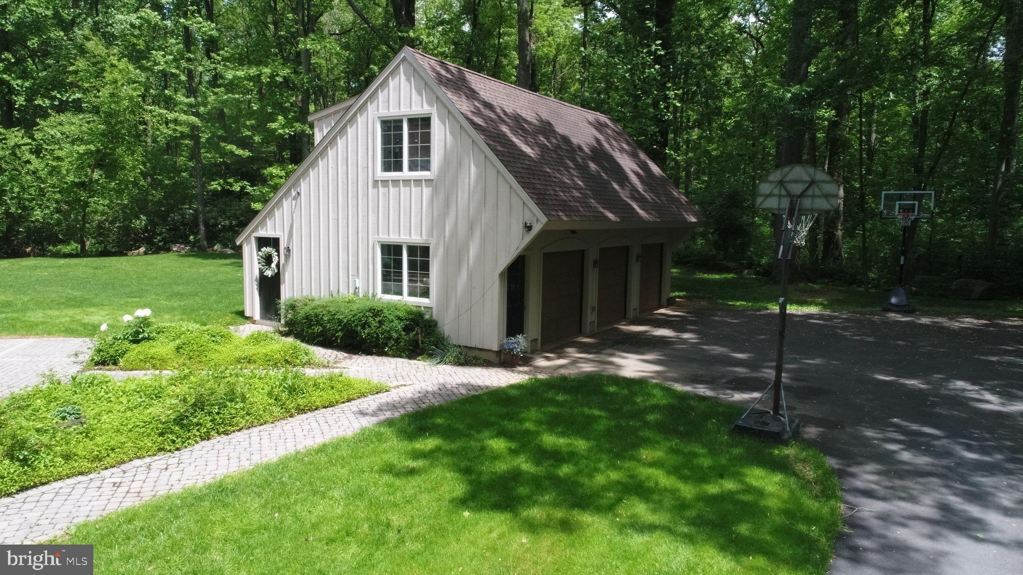 348 Mt Lucas Road Princeton, NJ 08540 - Photo 22 of 31 Detached garage with studio above